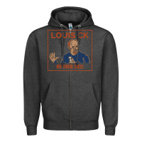 Charcoal Heather LOUIS C.K. Zipper Hoodie - artisFamous