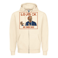 Sandshell LOUIS C.K. Zipper Hoodie - artisFamous
