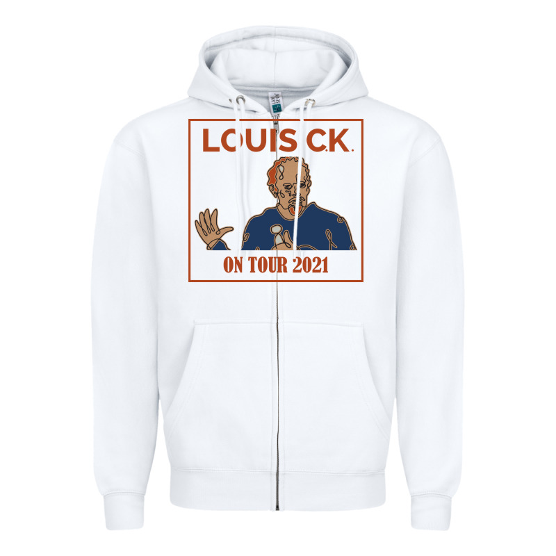 Louis C.k. Zipper Hoodie by artisFamous | Teevron