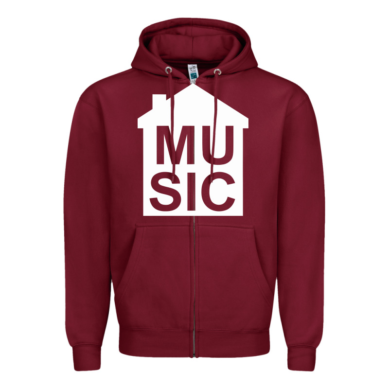House Music Zipper Hoodie by artisFamous | Teevron