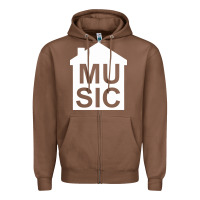 Chestnut house music Zipper Hoodie - artisFamous