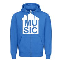 True Royal house music Zipper Hoodie - artisFamous