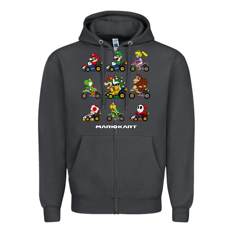 Mariokart Zipper Hoodie by artisFamous | Teevron