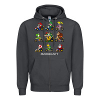 Smoke mariokart Zipper Hoodie - artisFamous