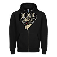Black bismarck bobcats Zipper Hoodie - artisFamous
