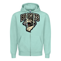 Seafoam bismarck bobcats Zipper Hoodie - artisFamous
