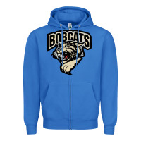 True Royal bismarck bobcats Zipper Hoodie - artisFamous