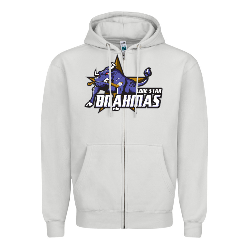 Lone Star Brahmas Zipper Hoodie by artisFamous | Teevron