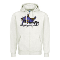 Oatmeal Heather lone star brahmas Zipper Hoodie - artisFamous