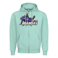Seafoam lone star brahmas Zipper Hoodie - artisFamous