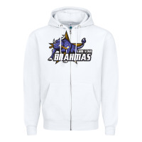 White lone star brahmas Zipper Hoodie - artisFamous