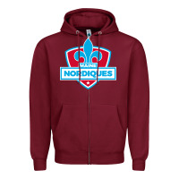 Maine Nordiques Zipper Hoodie | Teevron