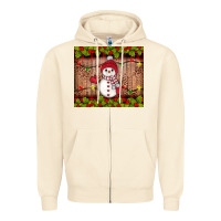 Sandshell snowman Christmas Zipper Hoodie - JahusDesignShop