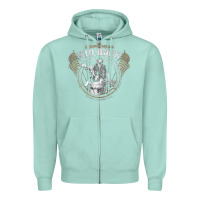 Seafoam kid rock Zipper Hoodie - artisFamous