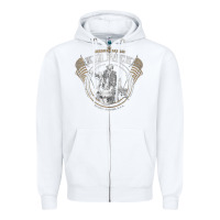 White kid rock Zipper Hoodie - artisFamous