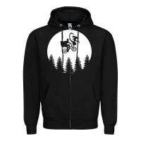 Xenomorph Phone Home Funny Zipper Hoodie | Teevron
