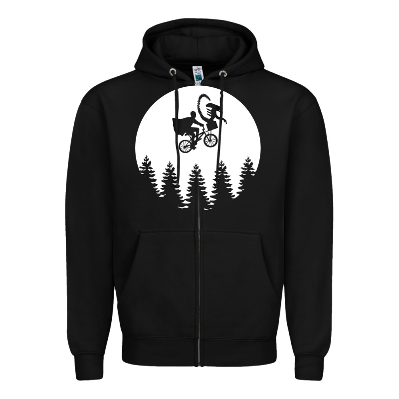 Xenomorph Phone Home Funny Zipper Hoodie by artisFamous | Teevron