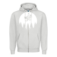 Dove Grey xenomorph phone home funny Zipper Hoodie - artisFamous