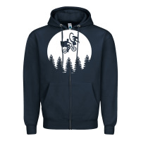 Navy xenomorph phone home funny Zipper Hoodie - artisFamous