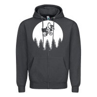 Smoke xenomorph phone home funny Zipper Hoodie - artisFamous