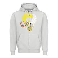 Dove Grey mimikyu nightmare before Zipper Hoodie - artisFamous