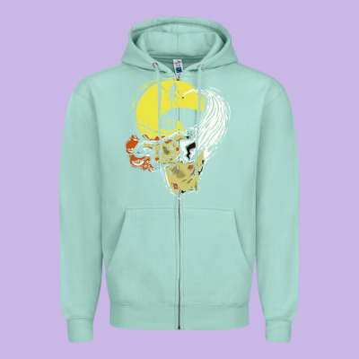 Mimikyu Nightmare Before Zipper Hoodie Designed By Artisfamous