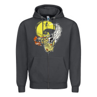 Smoke mimikyu nightmare before Zipper Hoodie - artisFamous