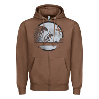 Chestnut alien mata Zipper Hoodie - artisFamous