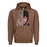 Chestnut dearly beloved we are gathered here Zipper Hoodie - artisFamous
