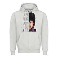 Dove Grey dearly beloved we are gathered here Zipper Hoodie - artisFamous