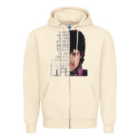 Sandshell dearly beloved we are gathered here Zipper Hoodie - artisFamous