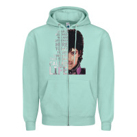 Seafoam dearly beloved we are gathered here Zipper Hoodie - artisFamous