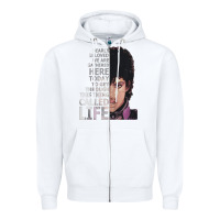White dearly beloved we are gathered here Zipper Hoodie - artisFamous
