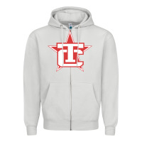 Dove Grey Traverse City North Stars Zipper Hoodie - artisFamous