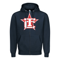 Navy Traverse City North Stars Zipper Hoodie - artisFamous
