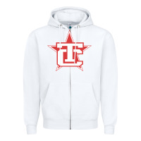 White Traverse City North Stars Zipper Hoodie - artisFamous