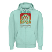 Seafoam coheed and cambria Zipper Hoodie - artisFamous