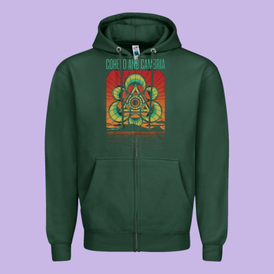 Coheed And Cambria Zipper Hoodie Designed By Artisfamous