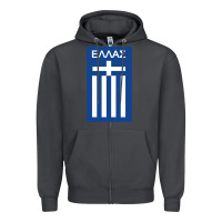 Smoke greece national football Zipper Hoodie - artisFamous