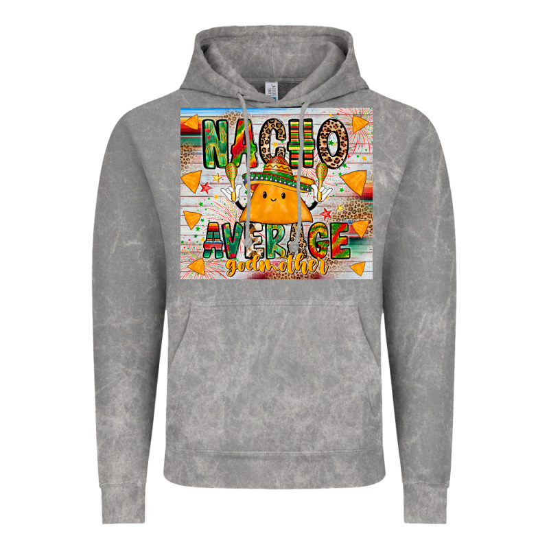 Nacho Average God Mother Vintage Hoodie by CowhideDigitalArt | Teevron
