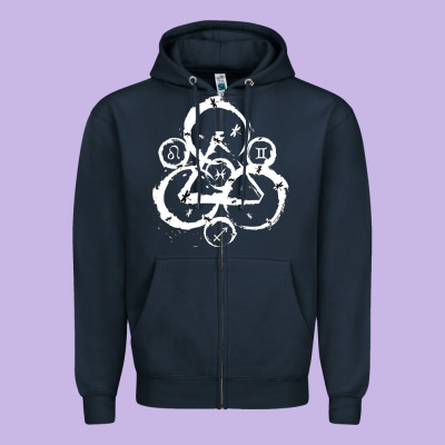 Coheed And Cambria Zipper Hoodie Designed By Artisfamous