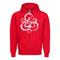 Red coheed and cambria Zipper Hoodie - artisFamous