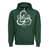 Sports Green coheed and cambria Zipper Hoodie - artisFamous