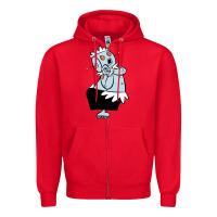 Red The Jetsons funny robot cartoon Zipper Hoodie - artisFamous