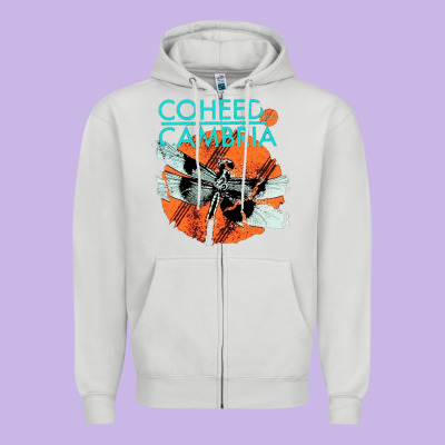 Coheed And Cambria Zipper Hoodie Designed By Artisfamous