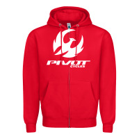 Red pivot cycles Zipper Hoodie - artisFamous