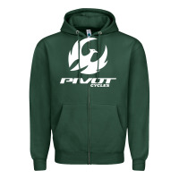 Sports Green pivot cycles Zipper Hoodie - artisFamous