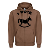Chestnut i rock funny Zipper Hoodie - artisFamous