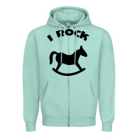 Seafoam i rock funny Zipper Hoodie - artisFamous