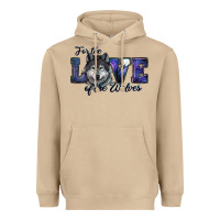 Mushroom For The Love Of The Wolves Heavyweight Hoodie - RanaPortraitStore